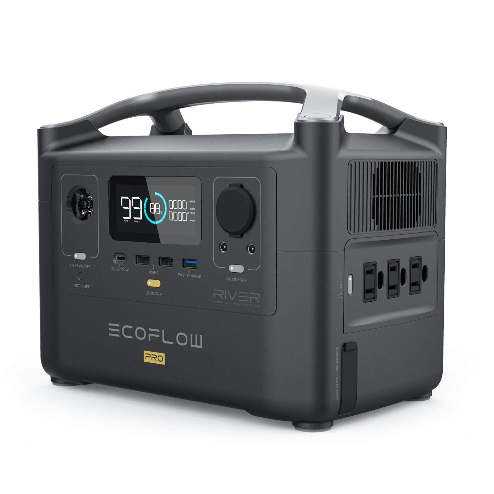 EcoFlow River PRO 720wH / 600W Portable Power Station, NO US SALES