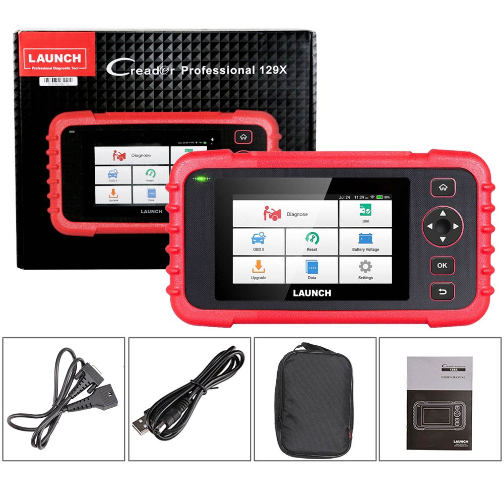 LAUNCH Creader CRP129X 4-System Diagnostic Scanner Lifetime Free