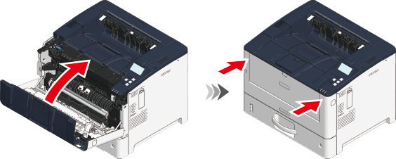 イメージドラムとトナーカートリッジを交換する | OKI