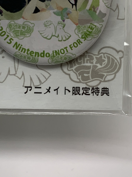 スプラトゥーン シオカラーズ 缶バッジ アニメイト限定特典 未開封