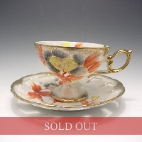 オールド・ジャパン 金盛りジュールフライングスワンプレート 敬誠