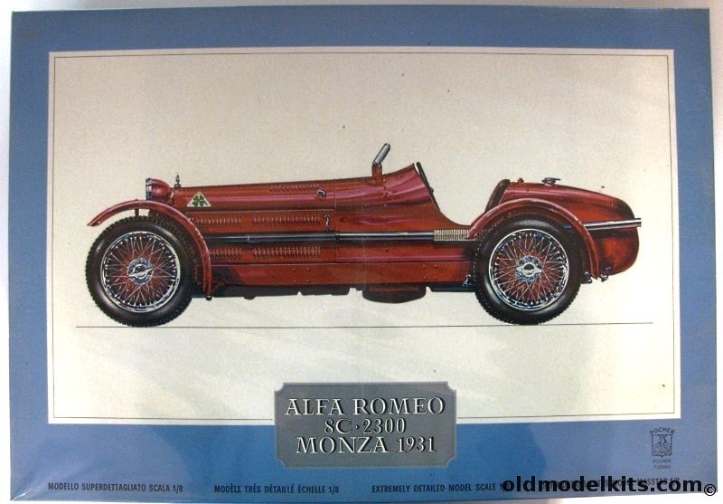 Pocher 1/8 Alfa Romeo 8C-2300 Monza 1931, K71