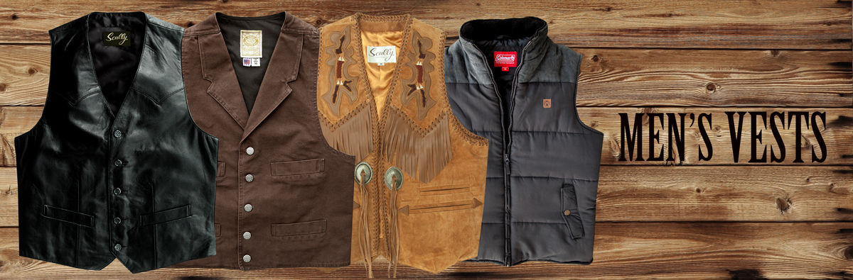 ウエスタンベスト,アメリカ輸入ベスト,レザーベスト,スカリーベスト