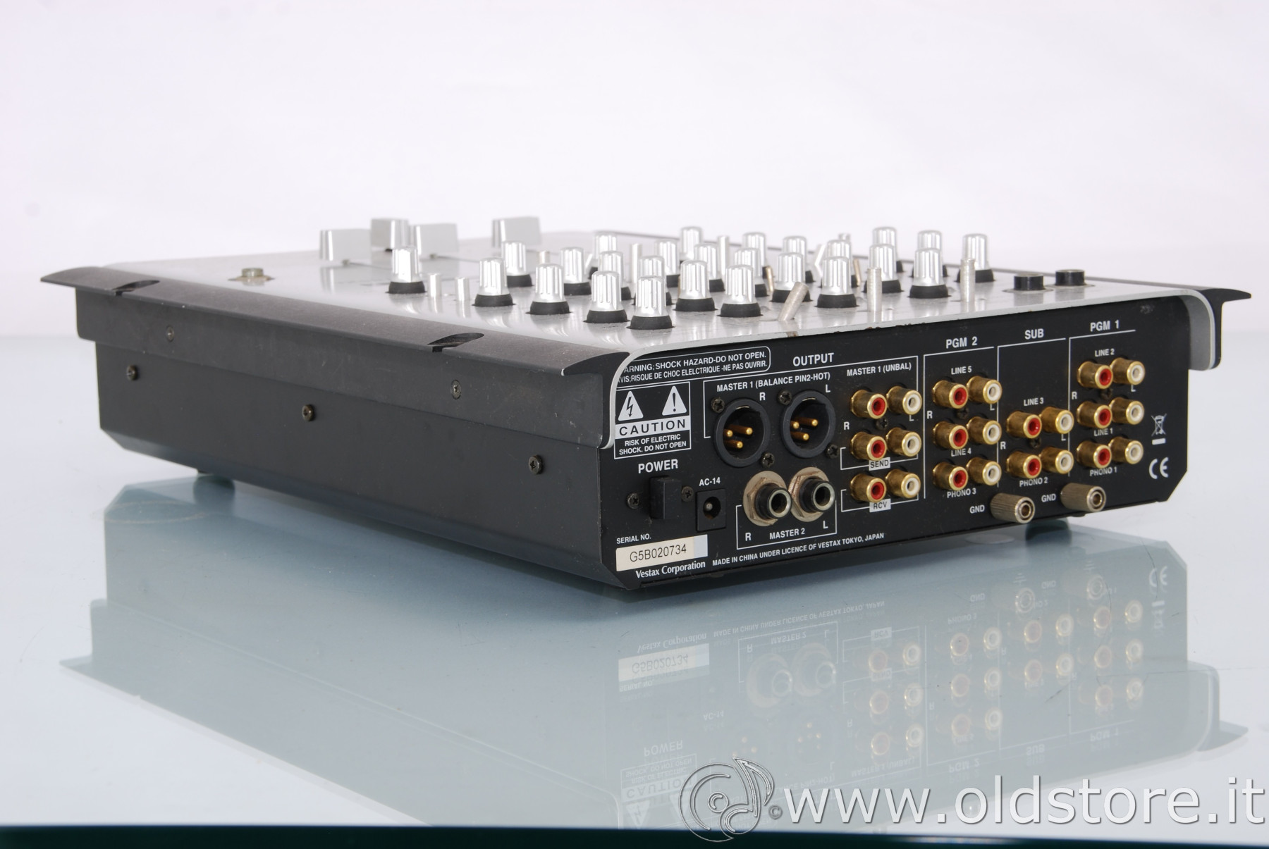 Vestax VMC 185XL | mixer analogico | OLDSTORE