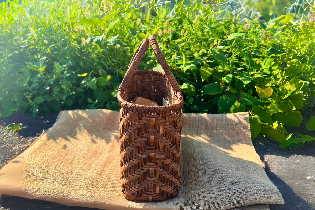 ぶどう×くるみ かごバッグ】伝統工芸品つる細工 - おぐにもん – 山形