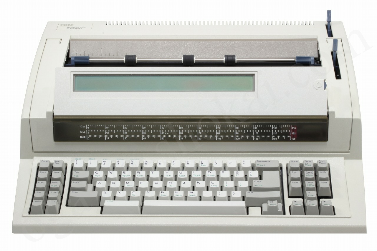 IBM 電子式タイプライター ホイールライター 2500｜タイプライター専門