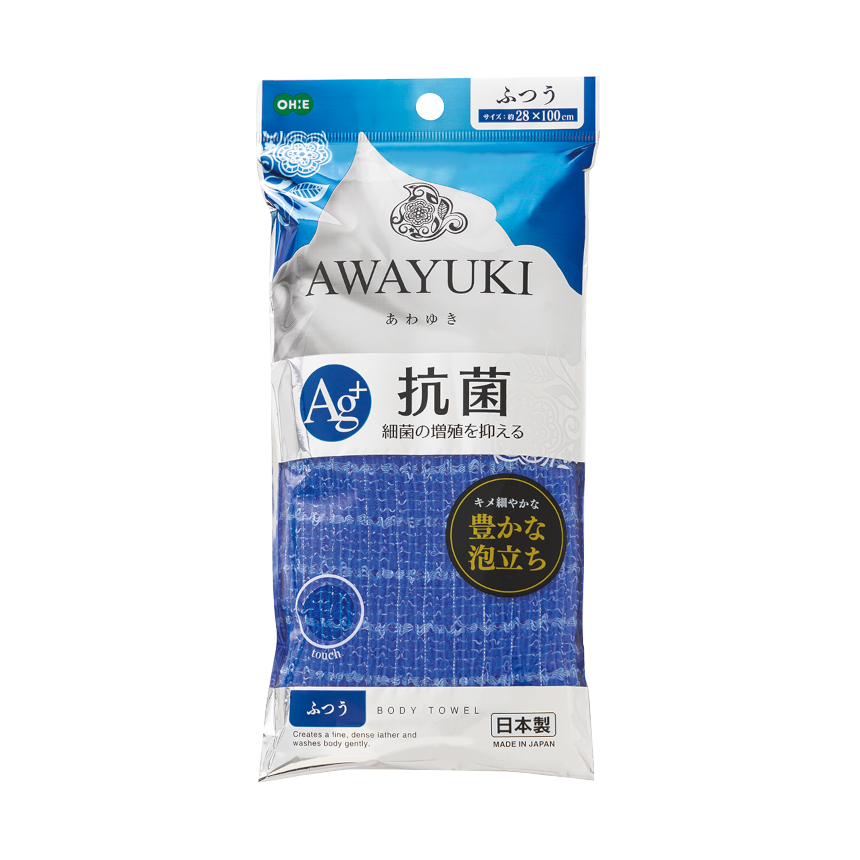あわゆき ナイロンタオルふつう グレー | 製品情報 | 株式会社オーエ