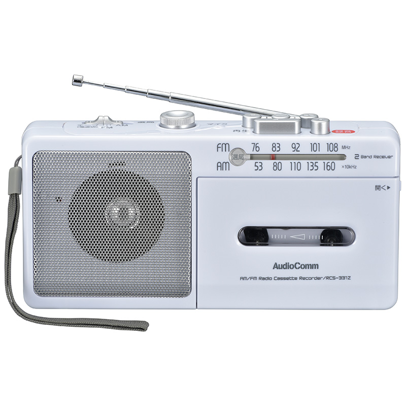 AudioCommラジカセ AM/FM [品番]07-8378｜株式会社オーム電機