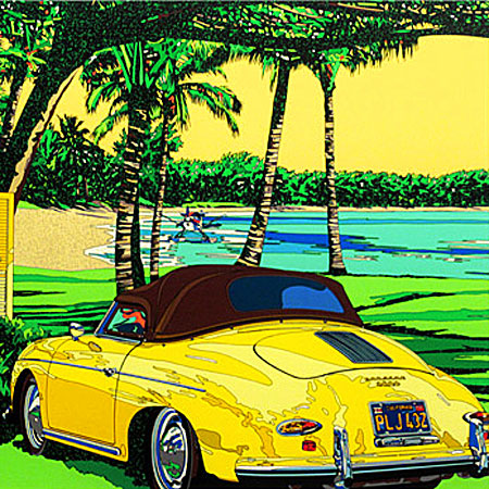 鈴木英人 アイランド・クルーズ | 絵画など美術品の販売と買取 | 東京