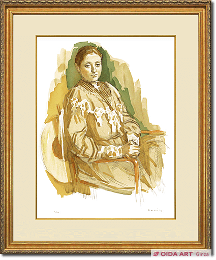 小磯良平 娘たち‐D | 絵画など美術品の販売と買取 | 東京・銀座 おいだ美術