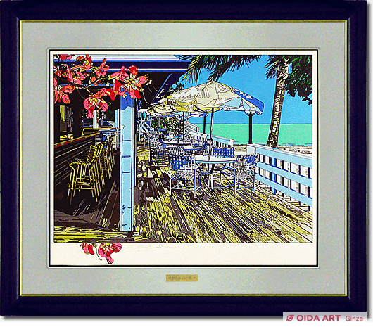 鈴木英人 SEA SIDE BAR | 絵画など美術品の販売と買取 | 東京・銀座