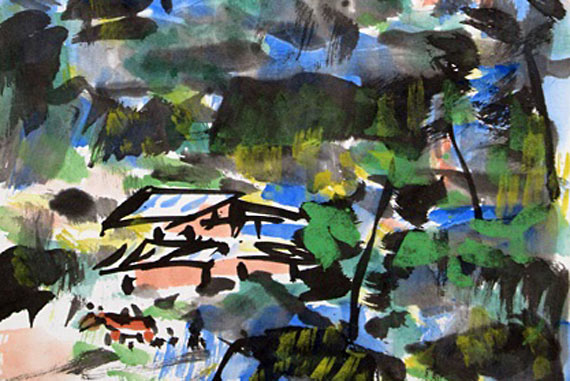 棟方志功 清趣富嶽仰観之図 | 絵画など美術品の販売と買取 | 東京