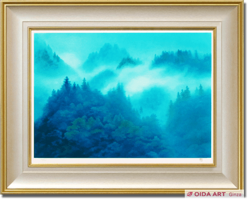 東山魁夷 朝雲 | 絵画など美術品の販売と買取 | 東京・銀座 おいだ美術