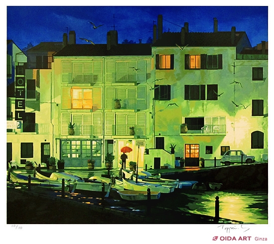 笹倉鉄平 雨上がり | 絵画など美術品の販売と買取 | 東京・銀座 おいだ美術