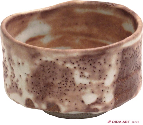 加藤唐九郎 志野茶碗 銘「万の字」 | 絵画など美術品の販売と買取