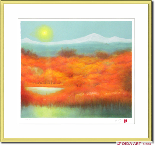 奥田元宋 白雪秋耀 | 絵画など美術品の販売と買取 | 東京・銀座 おいだ美術