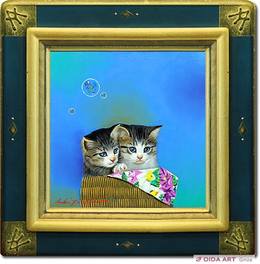 八代亜紀 仲よし | 絵画など美術品の販売と買取 | 東京・銀座 おいだ美術