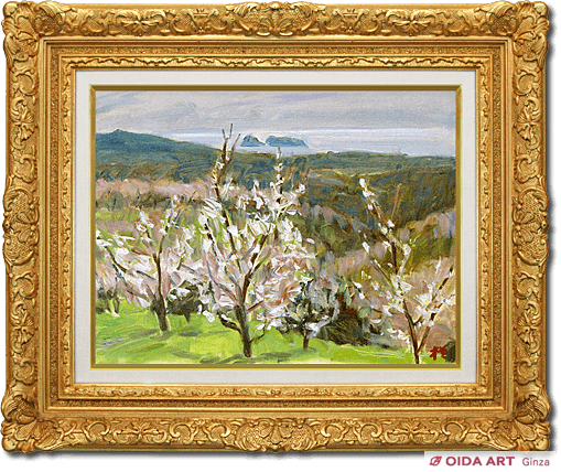 楢原健三 南紀梅林 | 絵画など美術品の販売と買取 | 東京・銀座 おいだ美術