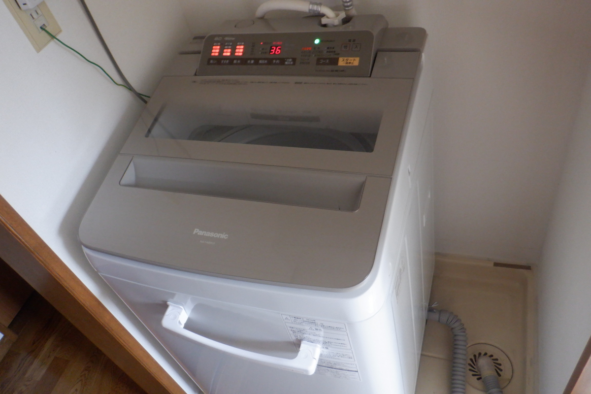 品川旗の台店／洗濯機分解洗浄、Panasonic:NA-FA80H3の洗濯槽を洗っ