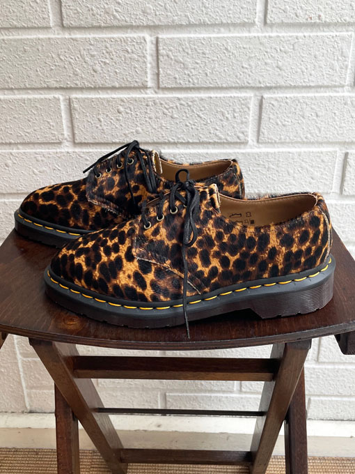 Dr. Martens レオパード柄 ローファー