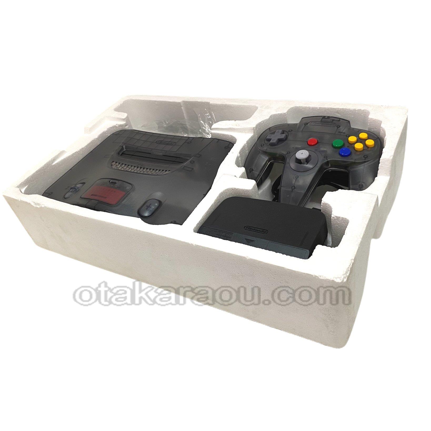 ニンテンドウ64本体 クリアブラック 通販｜安心の動作確認済み