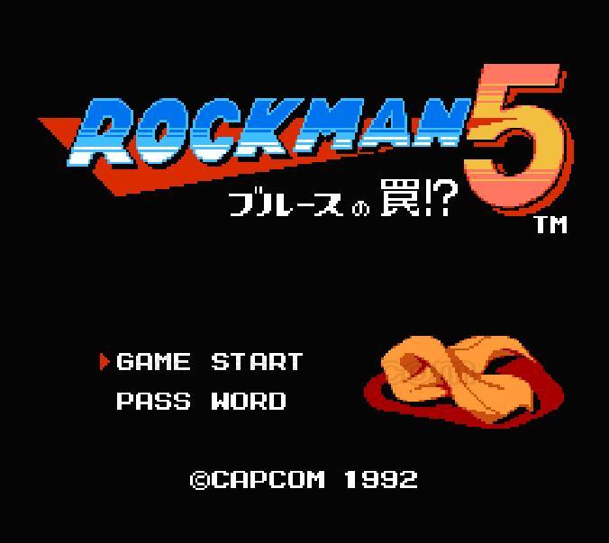 ロックマン5』ファミコンソフト｜人気のレトロゲーム販売中