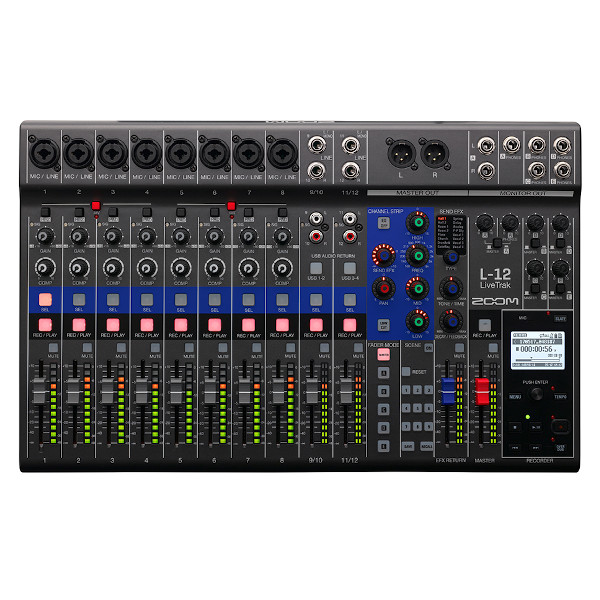 ZOOM/PAミキサー/LiveTrak L-12 -DJ機材アナログレコード専門店OTAIRECORD