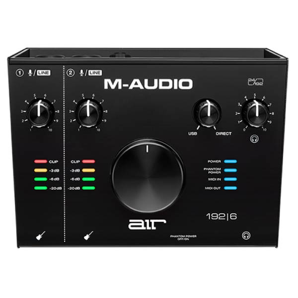 M-AUDIOのオーディオインターフェイス、AIR 192 | 6のご紹介です。