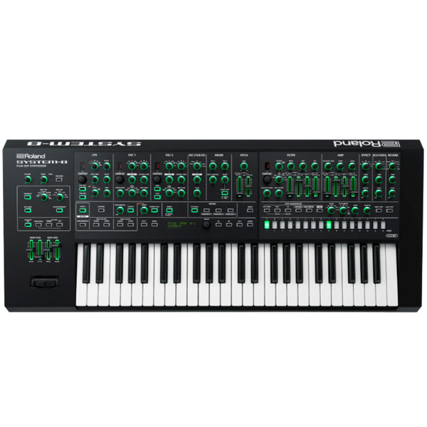 Rolandから高品質なシンセサイザー「SYSTEM-8」誕生いたしました！