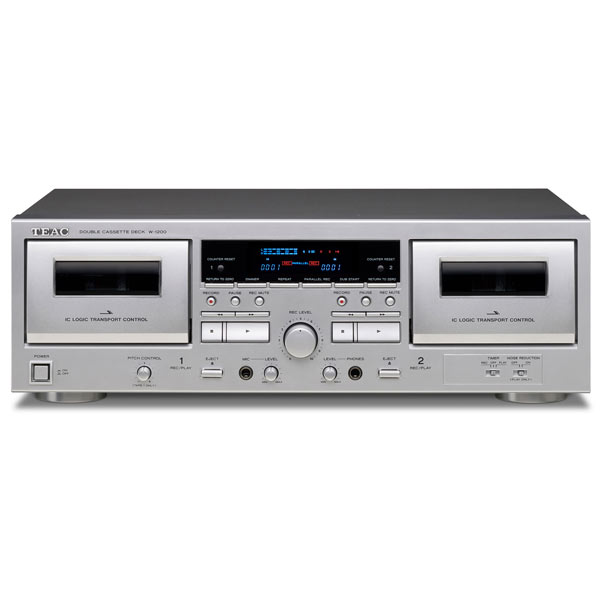 TEACの高品質ダブルカセットデッキW-1200をご紹介いたします！
