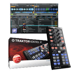 Native Instrument/MIDIコントローラー/TRAKTOR KONTROL X1☆DJソフト