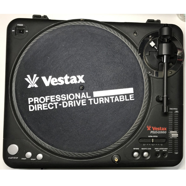 中古品】Vestax/ターンテーブル/PDX-2000(ブラック) -DJ機材アナログ