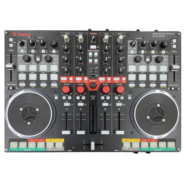 VESTAXのPCDJコントローラー、VCI-400のご紹介です。