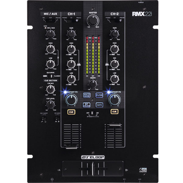 箱ダメージ新品】Reloop/DJミキサー/RMX-22i -DJ機材アナログレコード