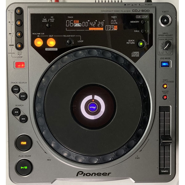 Pioneer DJのCDJ、CDJ-800の中古品のご紹介です。