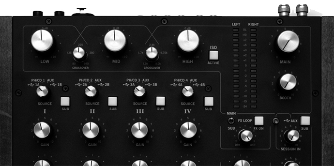高音質DJミキサー RANE MP2015、機能についてクローズアップ