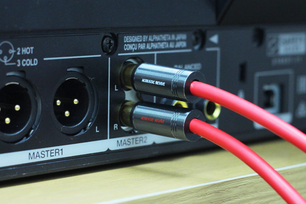 RCA-SOLID│PC-TripleC単線導体を採用したACOUSTIC REVIVEの高音質