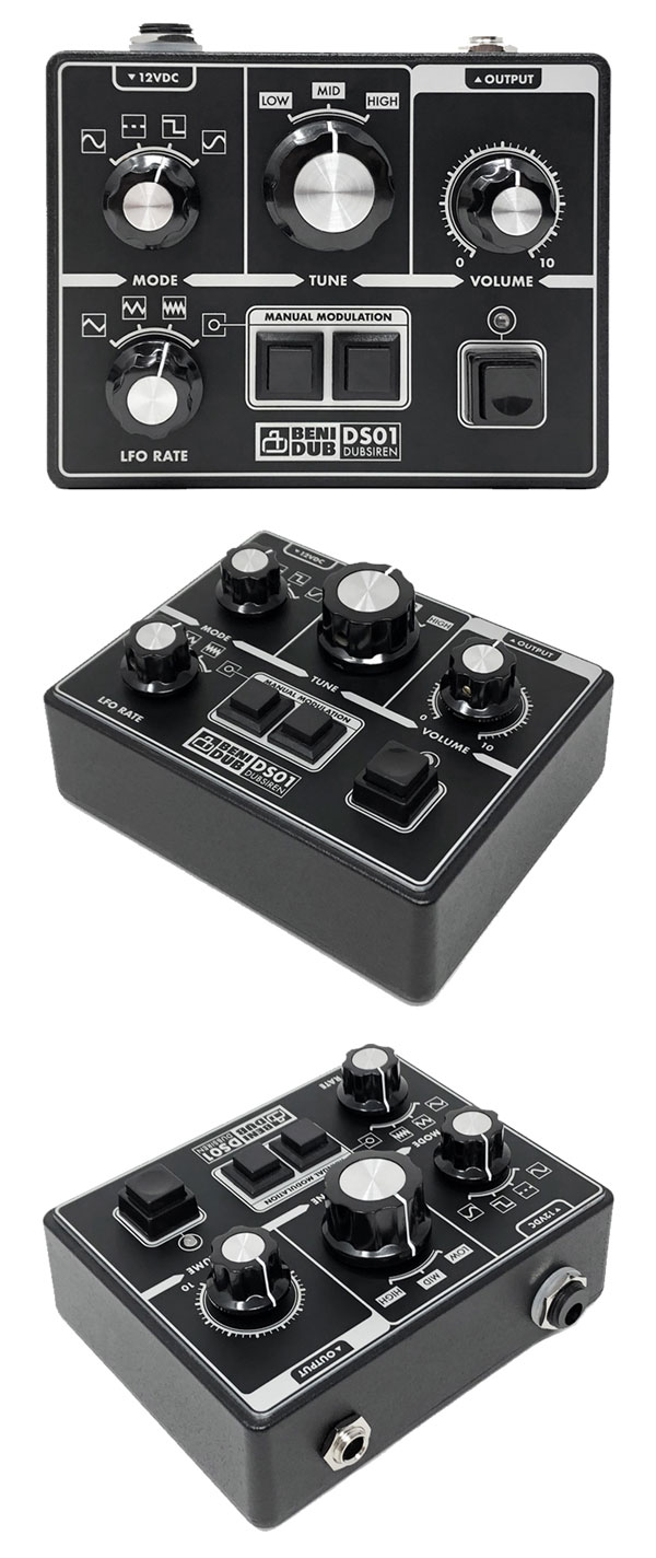 Benidubのダブサイレン・マシーン「DS01 Dub Siren」のご紹介です。