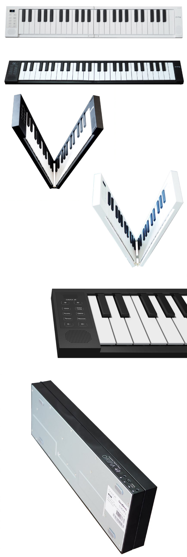 TAHORNGの折り畳みが出来る電子ピアノORIPIA49をご紹介いたします！