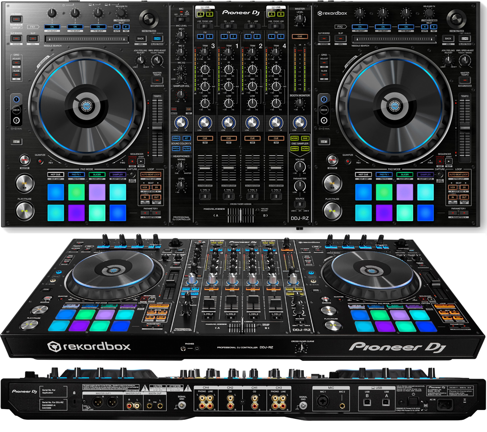 Pioneer DJのPCDJコントローラー、DDJ-RZのご紹介です。