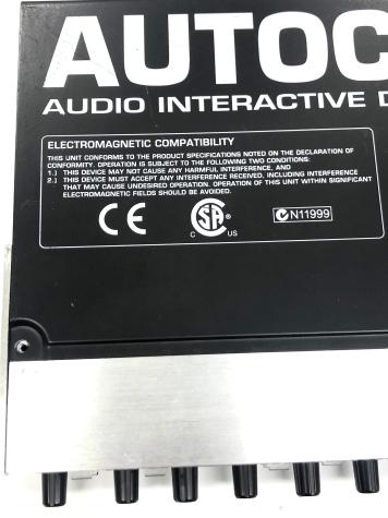 B級デモ品】BEHRINGER(ベリンガー)/コンプレッサー/MDX1600 -DJ機材