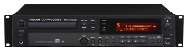 TASCAM CD-RW900MKIIのご紹介。