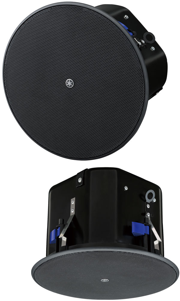 YAMAHA スピーカー 黒色 グリッドメッシュ YAMAHA スピーカー 黒色