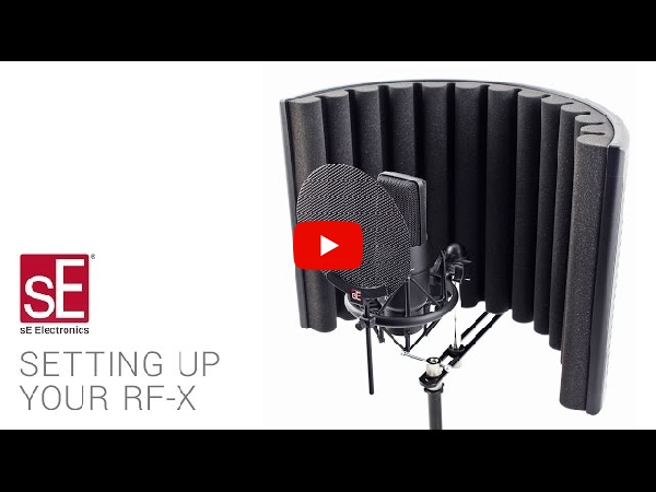 sE ElectronicsのボーカルリフレクションフィルターRF-Xのご紹介です！
