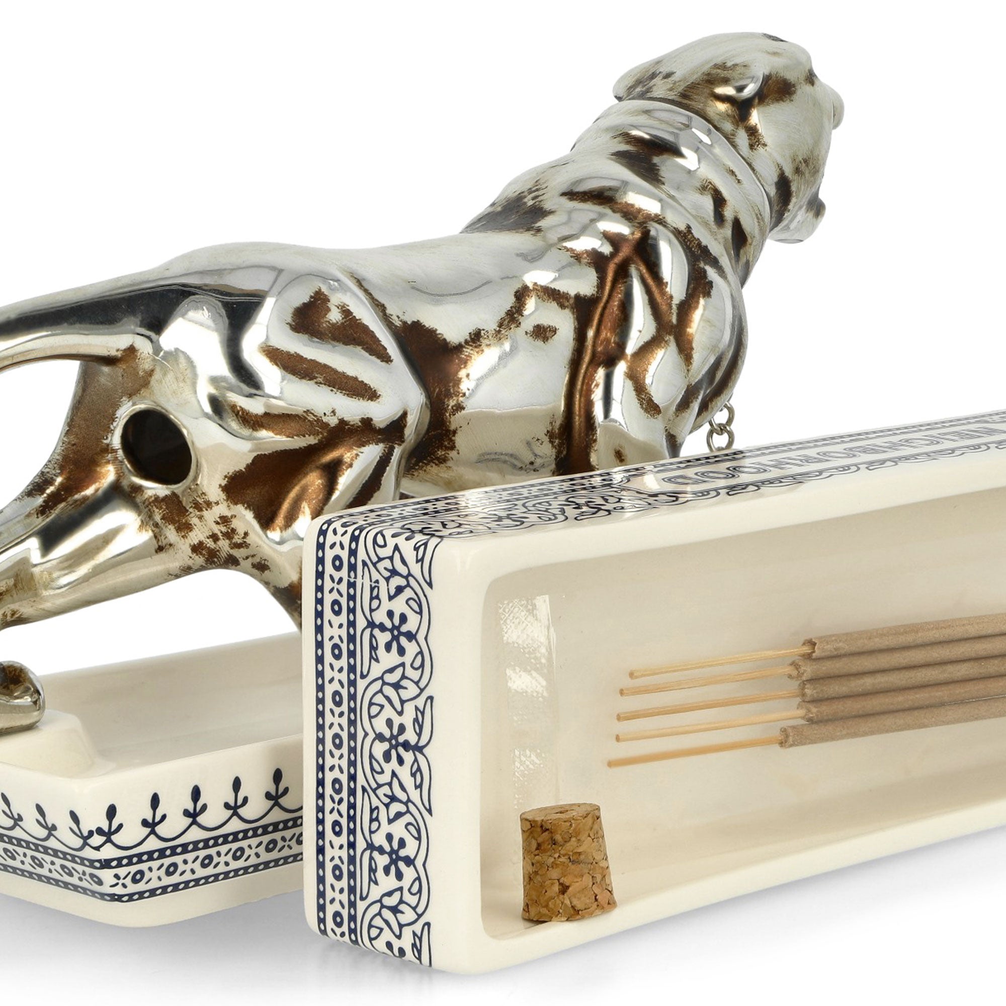 Neighborhood Panther Incense Chamber 241AINH-AC01 / Silver | OVERKILL