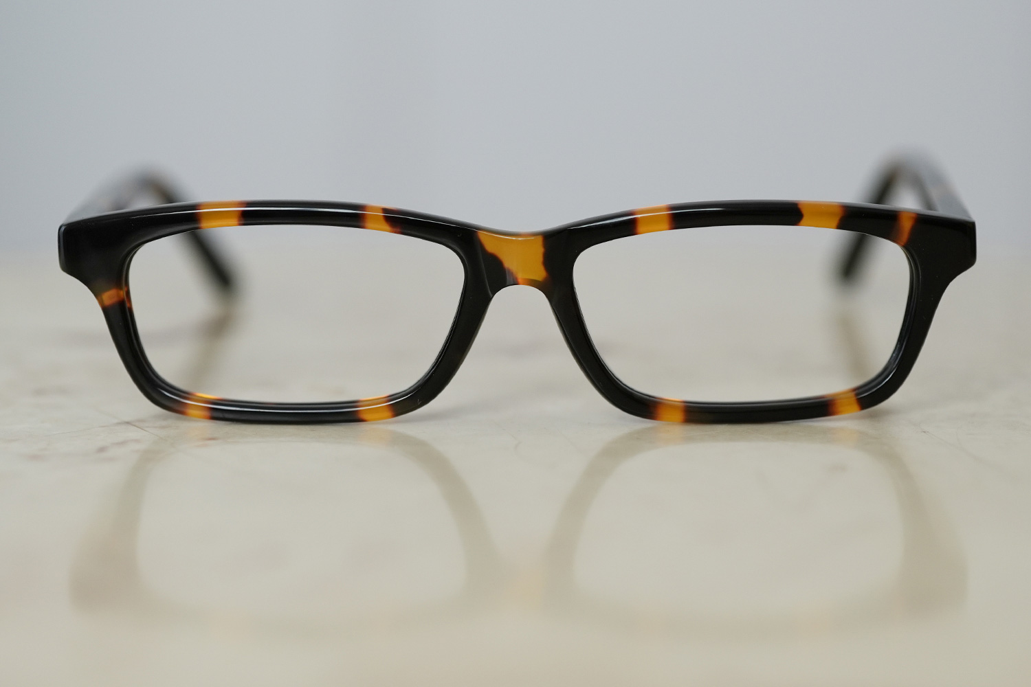 べっ甲メガネ A32TKK DK6508 黒バラ甲｜メガネ店トリプル銀座