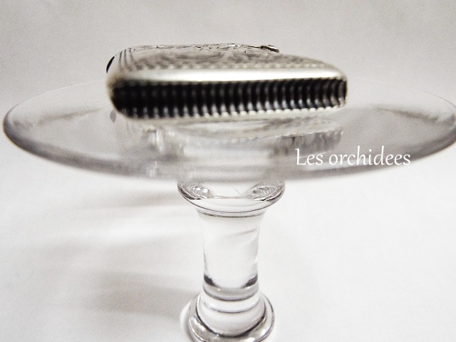 英国アンティーク スターリングシルバー マッチケース