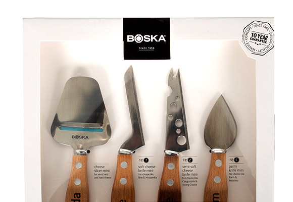 BOSKA】 ミニチーズナイフセット ( ジュネーブ) / 世界のチーズ専門店