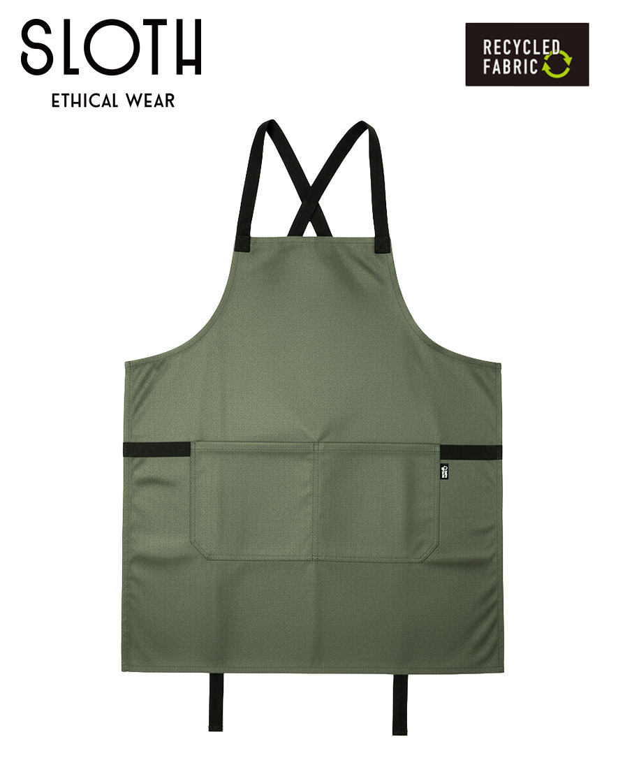 スタイリッシュスタンダードエプロン(SLOTH)｜無地エプロン最安級業務