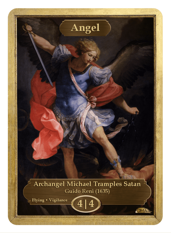 Angel Token (4/4 - Flying, Vigilance) by Guido Reni - Original